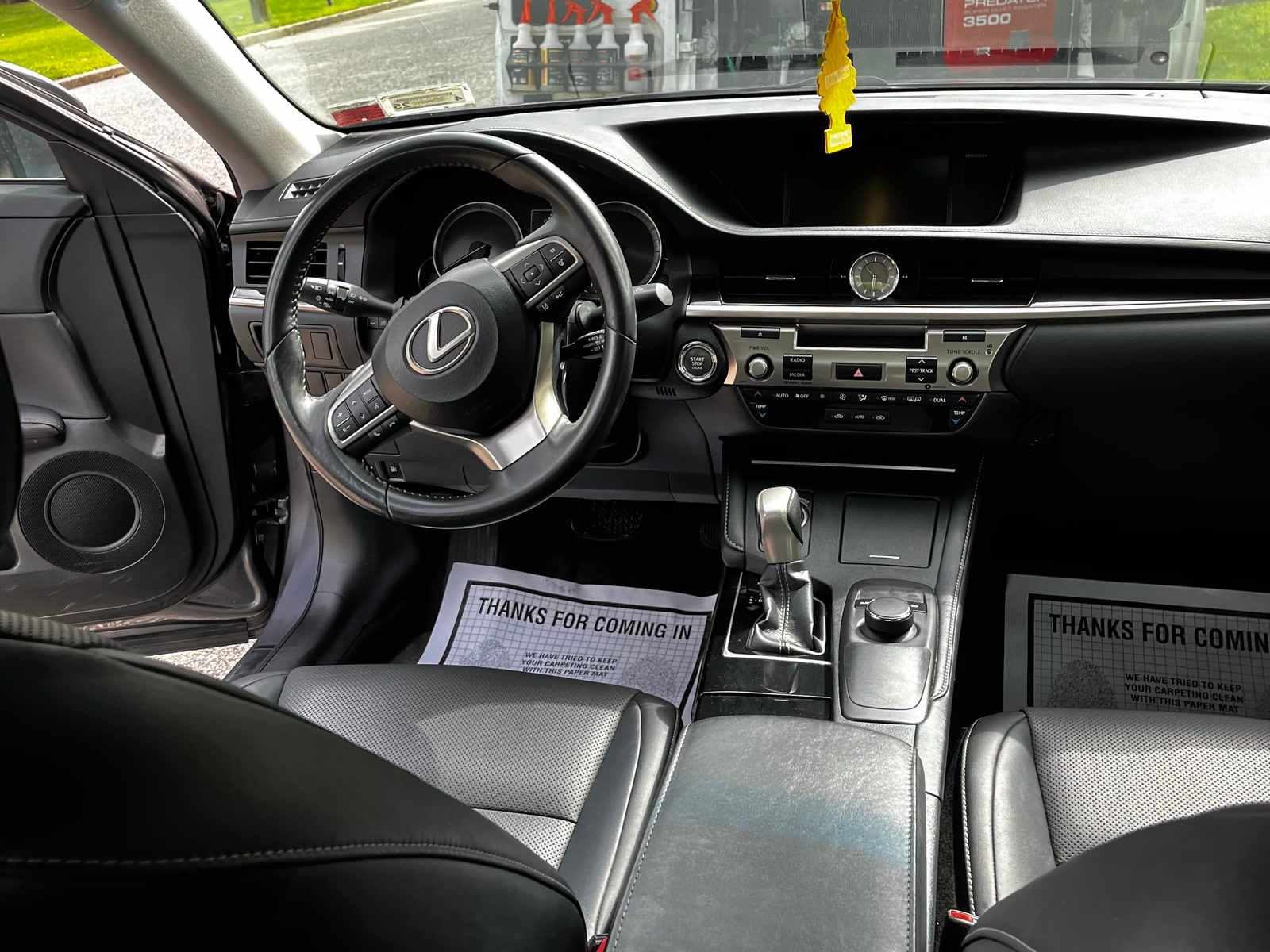 2016 Lexus ES 350 — interior detailing by Ninja Auto Detail