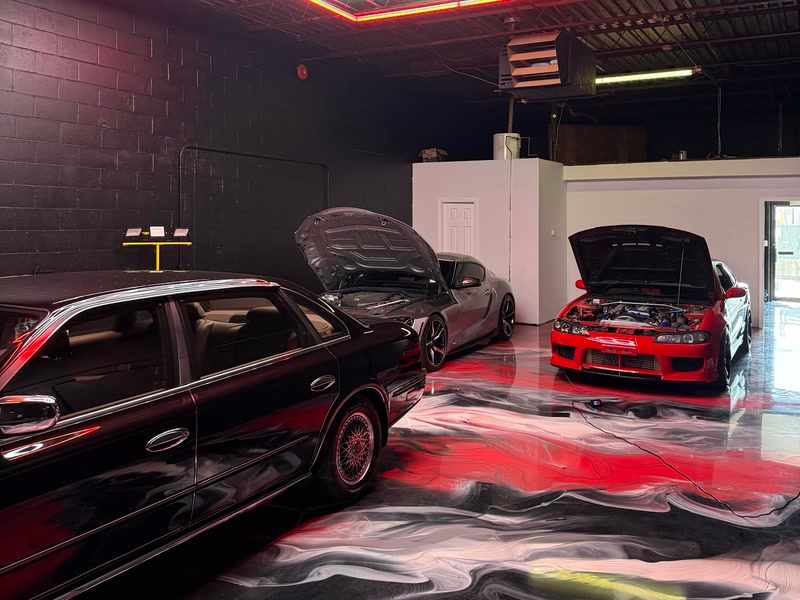 Shop bay — Ninja Auto Detail