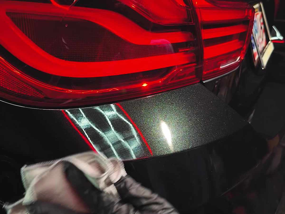 Ceramic Coating step 6 at Ninja Auto Detail