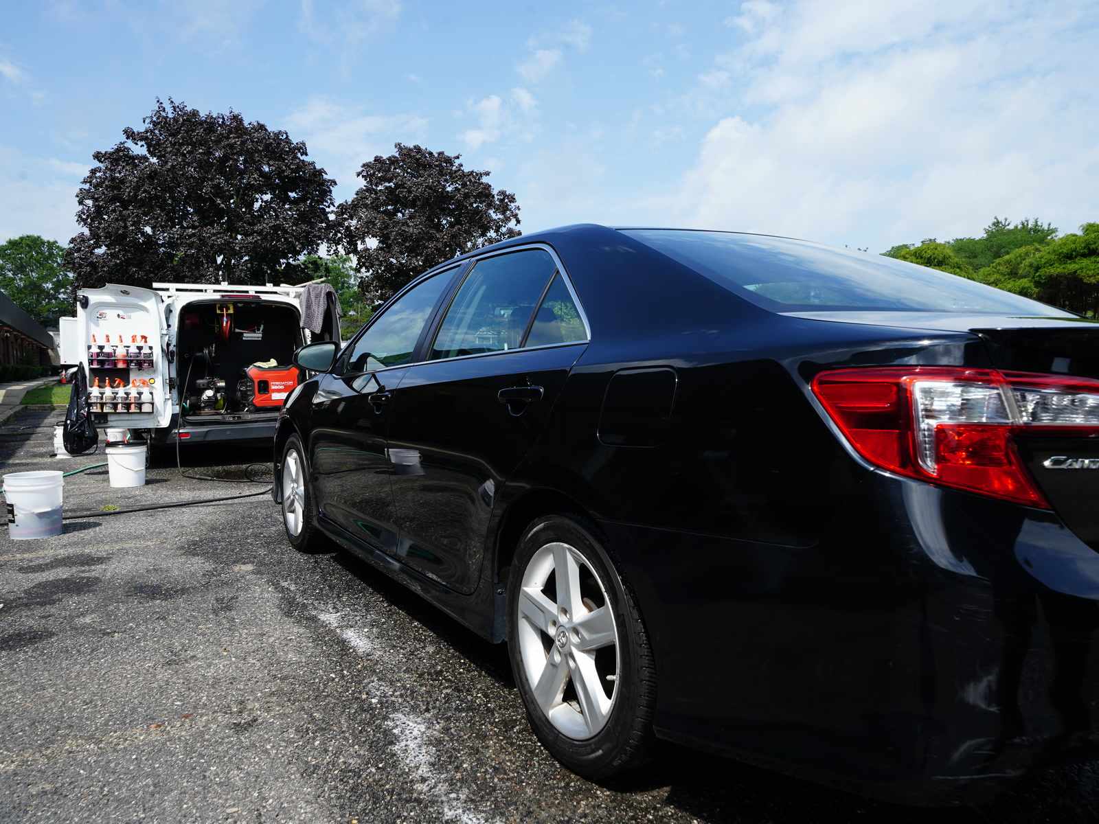 Toyota Camry — exterior detailing by Ninja Auto Detail