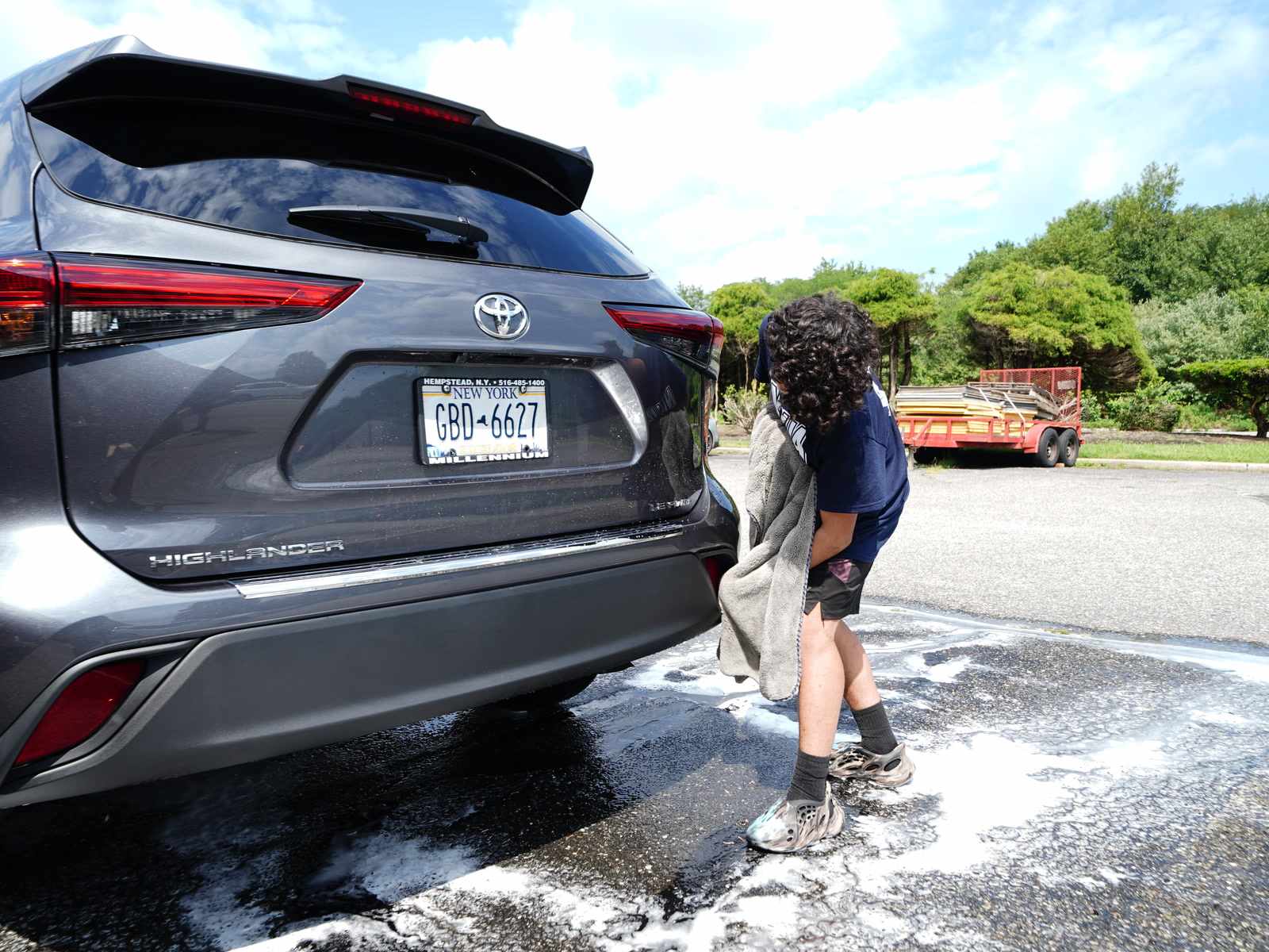 Toyota Highlander — exterior detailing by Ninja Auto Detail