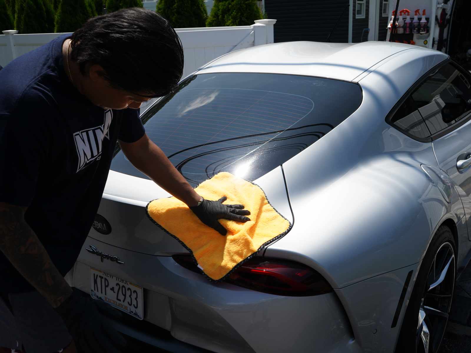 2021 Toyota GR Supra — mobile detailing by Ninja Auto Detail